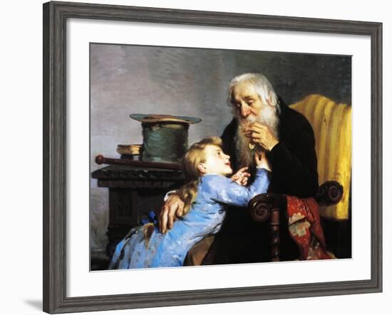 Memory of Grandfather-Giovanni Pezzotta-Framed Giclee Print