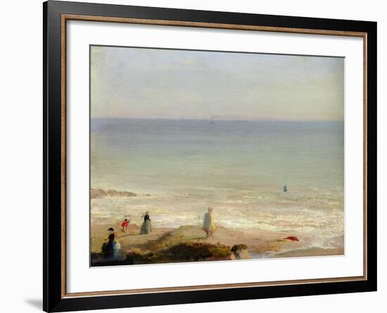 Memory of Langrune, 1865-Leon Cogniet-Framed Giclee Print