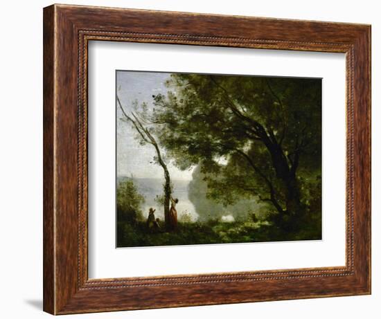 Memory of Mortefontaine, France, 1864-Jean-Baptiste-Camille Corot-Framed Giclee Print