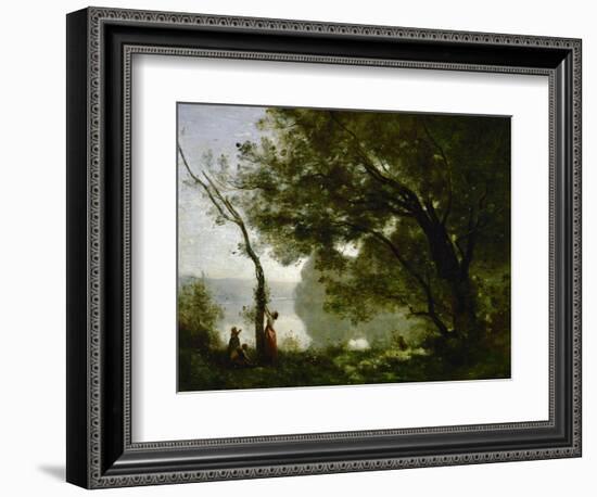 Memory of Mortefontaine, France, 1864-Jean-Baptiste-Camille Corot-Framed Giclee Print