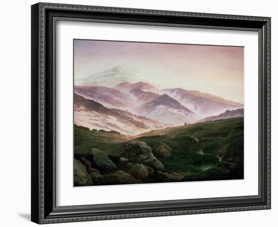 Memory of the Riesengebirge, 1835-Caspar David Friedrich-Framed Giclee Print