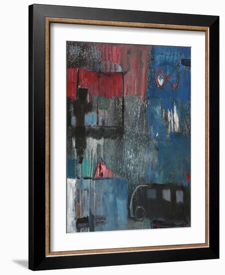 Memory-Falah Al Ani-Framed Art Print