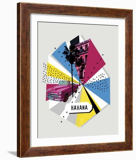 Memphis Group - Havana-null-Framed Giclee Print