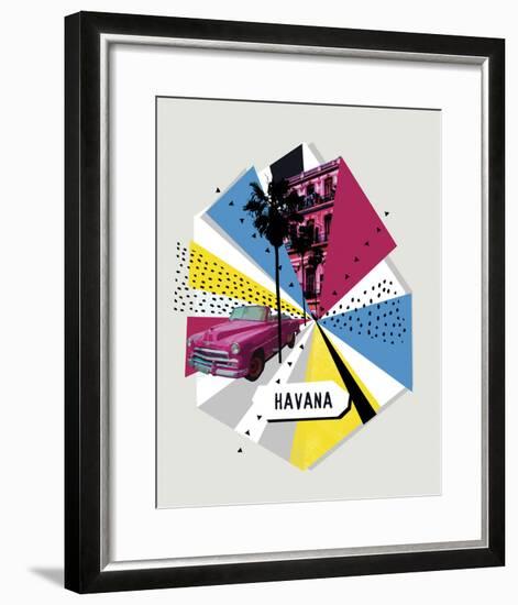 Memphis Group - Havana-null-Framed Giclee Print