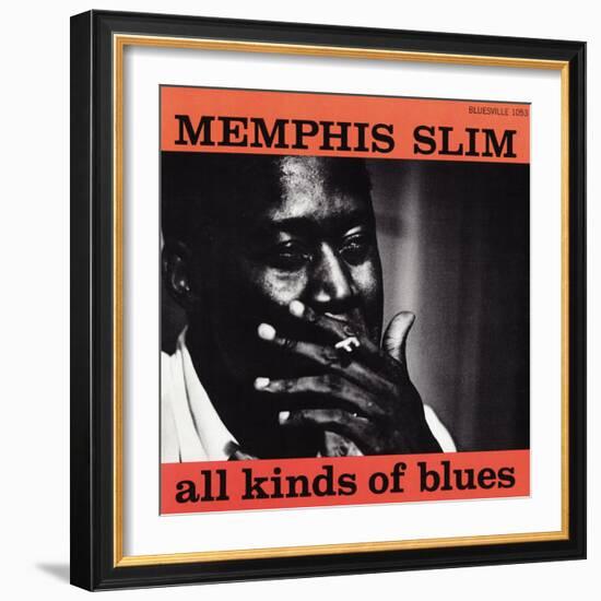 Memphis Slim - All Kinds of Blues--Framed Art Print