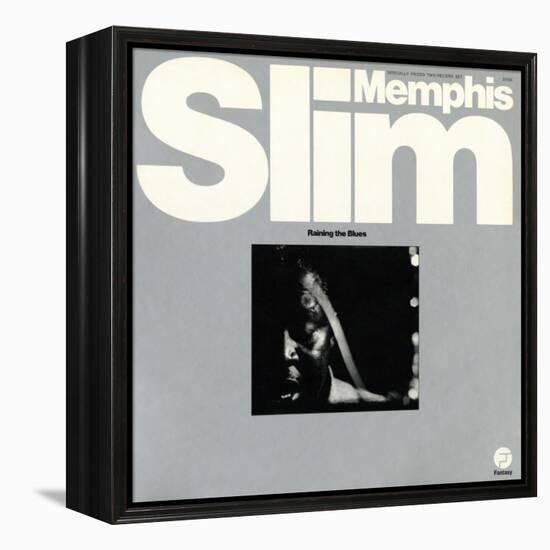 Memphis Slim - Raining the Blues-null-Framed Stretched Canvas