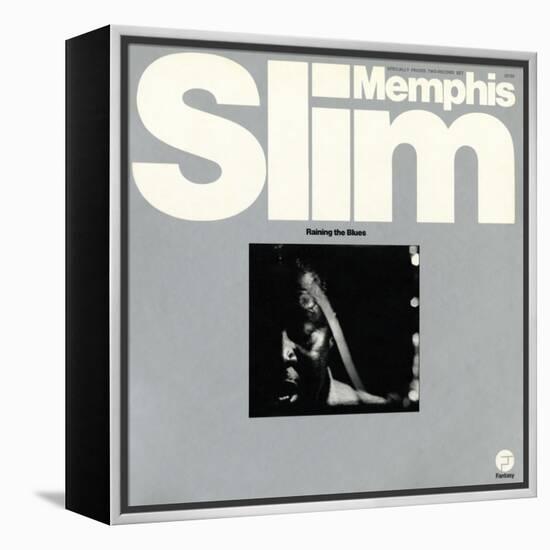 Memphis Slim - Raining the Blues-null-Framed Stretched Canvas