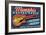 Memphis, Tennessee - Guitar Shack-Lantern Press-Framed Art Print