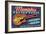 Memphis, Tennessee - Guitar Shack-Lantern Press-Framed Art Print