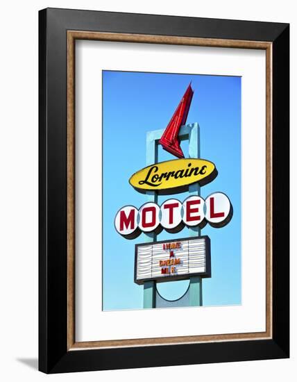 Memphis, Tennessee, Marque Of The Lorraine Motel, National Civil Rights Museum, Where Martin Luther-John Coletti-Framed Photographic Print