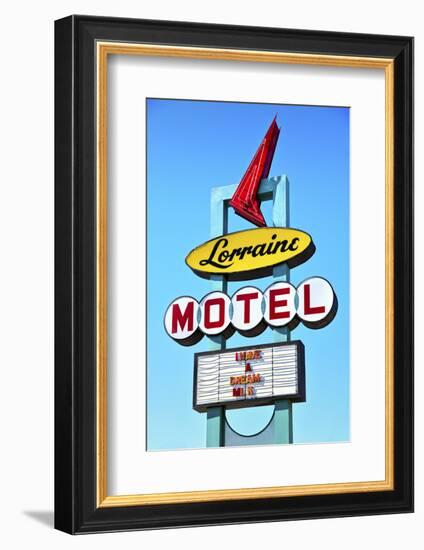 Memphis, Tennessee, Marque Of The Lorraine Motel, National Civil Rights Museum, Where Martin Luther-John Coletti-Framed Photographic Print