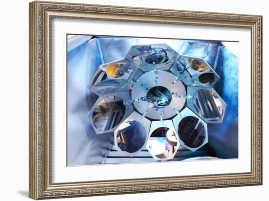 MEMS Production, Metal Evaporation-Colin Cuthbert-Framed Photographic Print