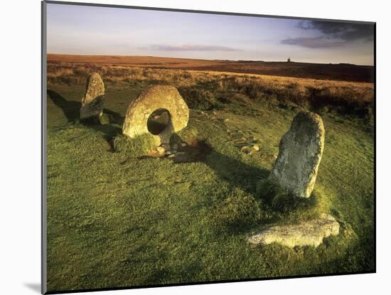 Men-an-tol Standing Stones-Chris Madeley-Mounted Photographic Print