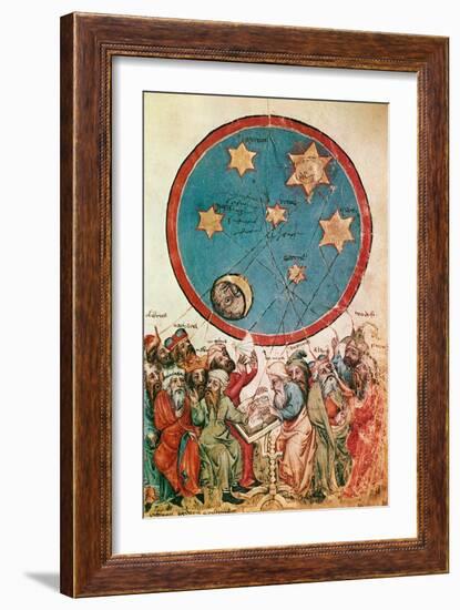 Men and Their Guiding Stars-Science Source-Framed Giclee Print