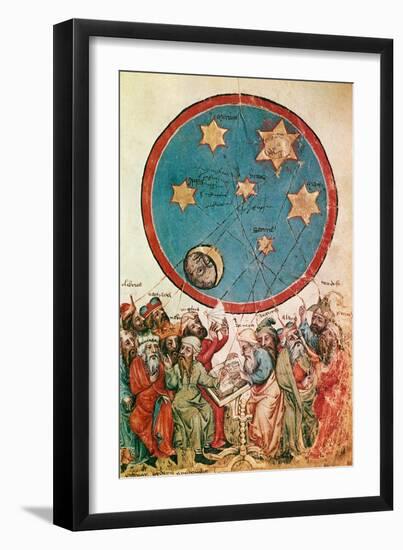 Men and Their Guiding Stars-Science Source-Framed Giclee Print