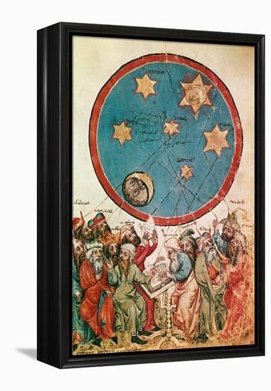 Men and Their Guiding Stars-Science Source-Framed Premier Image Canvas