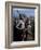 Men and Women Dance Together in the Karo Village of Duss, Omo Delta, Ethiopia-John Warburton-lee-Framed Photographic Print