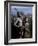 Men and Women Dance Together in the Karo Village of Duss, Omo Delta, Ethiopia-John Warburton-lee-Framed Photographic Print