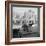 Men and Women, Wearing the Traditional Burqa, Walk Along a Street in Kabul-null-Framed Photographic Print