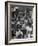 Men and Women Working in the Compass Assembly Room at the Sperry Gyroscope Plant During WWII-null-Framed Photographic Print