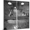 Men and Women Working Together in the Textile Factory-Carl Mydans-Mounted Photographic Print