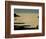 Men are Silhouetted Against the Sea as They Fish and Relax on the Beirut Coastline, August 24, 2006-Matt Dunham-Framed Photographic Print