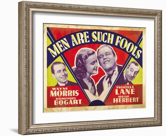 Men Are Such Fools, 1938-null-Framed Art Print