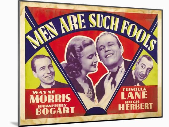 Men Are Such Fools, 1938-null-Mounted Art Print