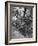 Men at Work at a Construction Site, Gainsborough, Lincolnshire, 1960-Michael Walters-Framed Photographic Print