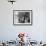 Men Eating Fresh Clams from a Pushcart Peddler in NYC's Italian Quarter-null-Framed Photo displayed on a wall