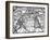 Men Fighting for Power-Hans Holbein the Younger-Framed Art Print