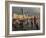 Men Fishing at Sunset, Avenue Maceo, El Malecon, Havana, Cuba, West Indies, Central America-Eitan Simanor-Framed Photographic Print