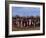 Men Hold Hands Forming a Circle Within Which the Women Dance in the Karo Village of Duss,Ethiopia-John Warburton-lee-Framed Photographic Print