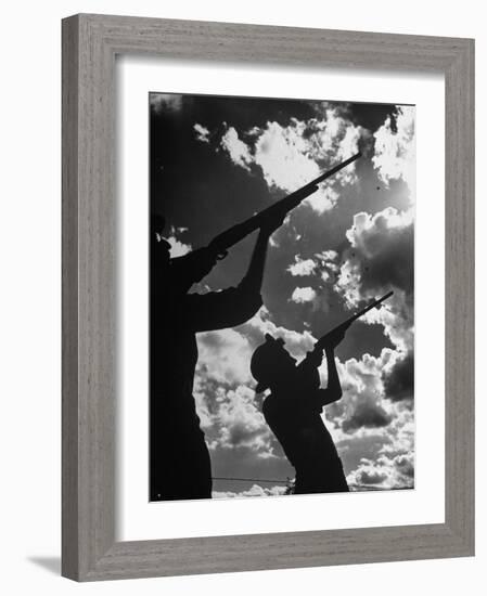 Men Hunting Doves-Cornell Capa-Framed Photographic Print