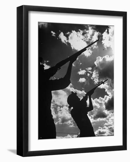 Men Hunting Doves-Cornell Capa-Framed Photographic Print