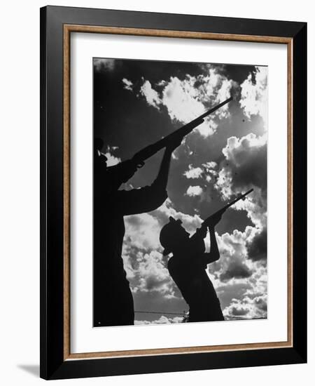 Men Hunting Doves-Cornell Capa-Framed Photographic Print