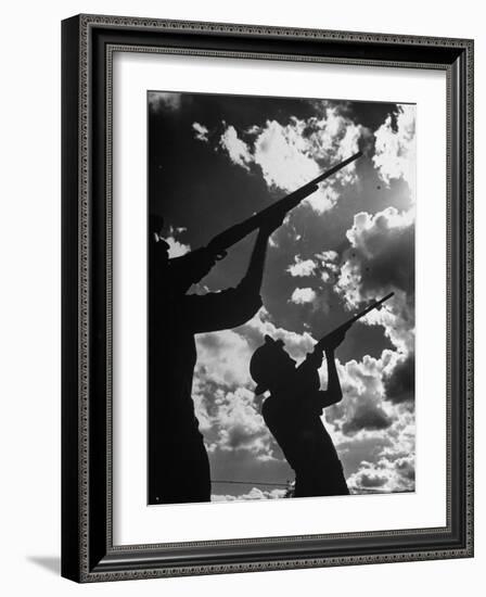 Men Hunting Doves-Cornell Capa-Framed Photographic Print