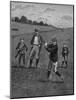 Men In Knickers Playing A Game Of Golf-Bettmann-Mounted Giclee Print