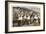 Men in Sombreros at Bar, Tijuana, Mexico-null-Framed Art Print