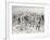 Men of the Royal Irish Rifles and Mounted Infantry Surrendering their Weapons-null-Framed Giclee Print