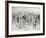 Men of the Royal Irish Rifles and Mounted Infantry Surrendering their Weapons-null-Framed Giclee Print