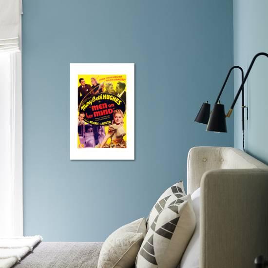 Men On Her Mind Top Left Ted North Bottom Right Mary Beth Hughes 1944 Art Print Art Com