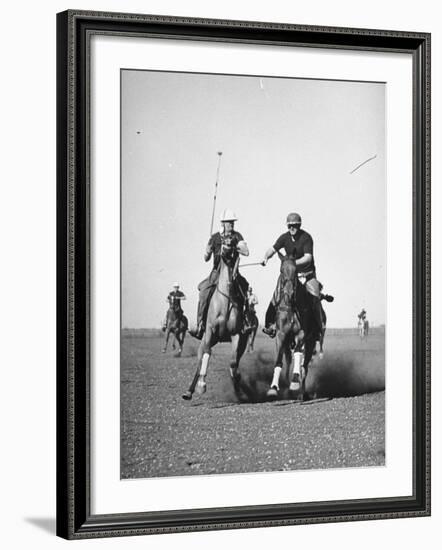 Men Playing Polo-Carl Mydans-Framed Photographic Print