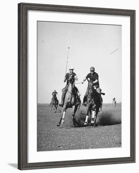 Men Playing Polo-Carl Mydans-Framed Photographic Print