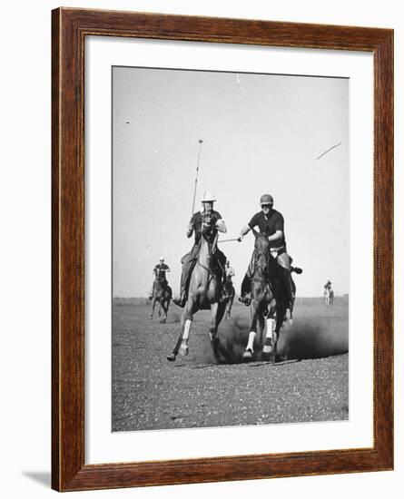 Men Playing Polo-Carl Mydans-Framed Photographic Print