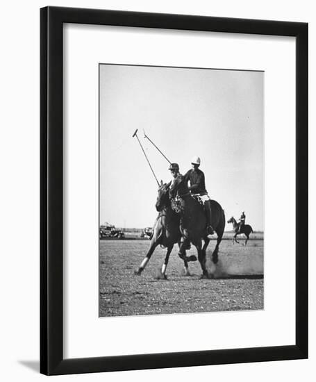 Men Playing Polo-Carl Mydans-Framed Photographic Print