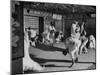 Men Practicing in Judo Class-Eliot Elisofon-Mounted Photographic Print