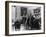 Men Sitting around a Counter in a Bar-null-Framed Photo