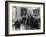 Men Sitting around a Counter in a Bar-null-Framed Photo