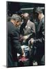 Men Sort Through Neckties in a Vendor's Trunk in the Garment District, New York, New York, 1960-Walter Sanders-Mounted Photographic Print